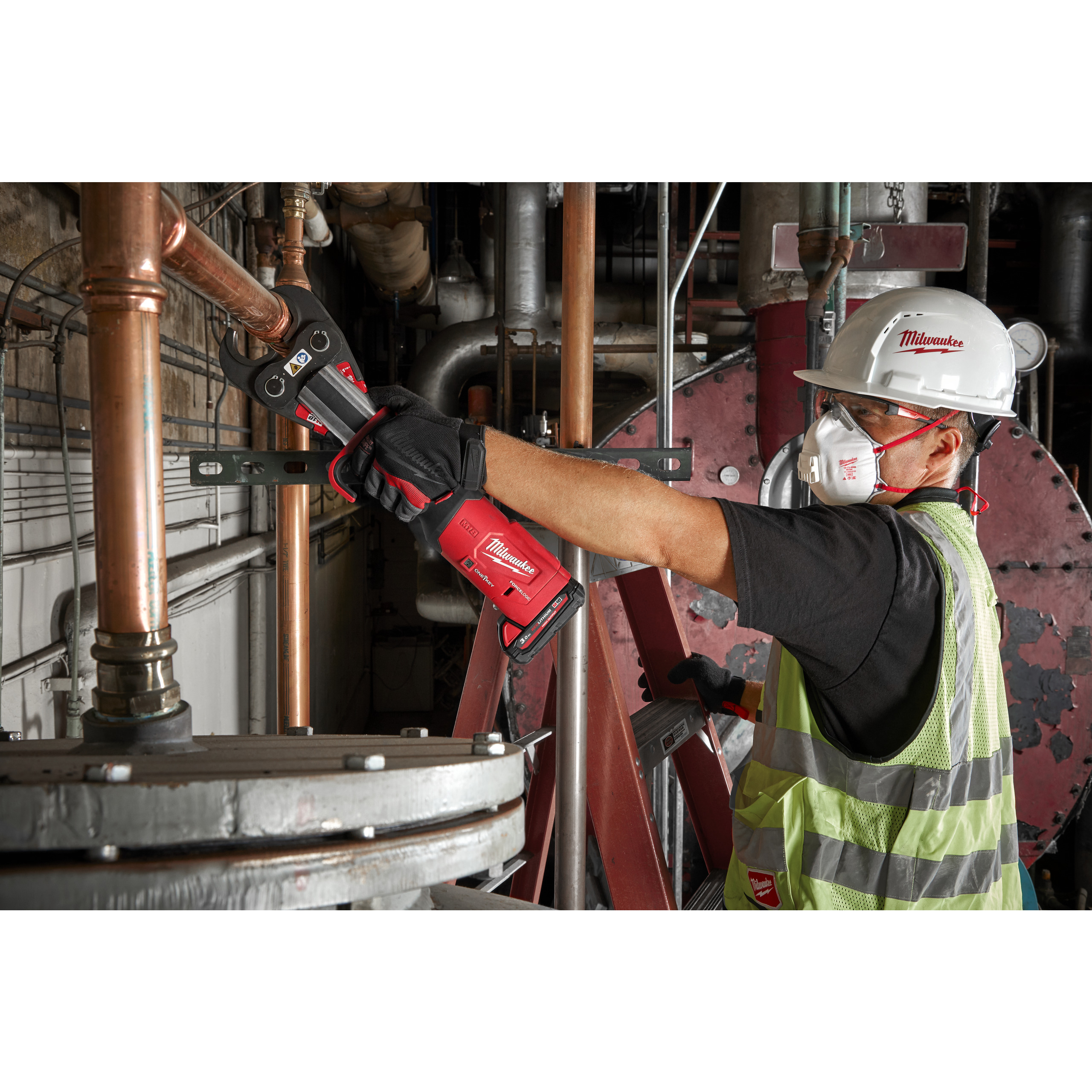 Milwaukee Akku-Presswerkzeug M18 ONE KEY Bürstenloses (Sanitär) M18ONEBLHPT-0C