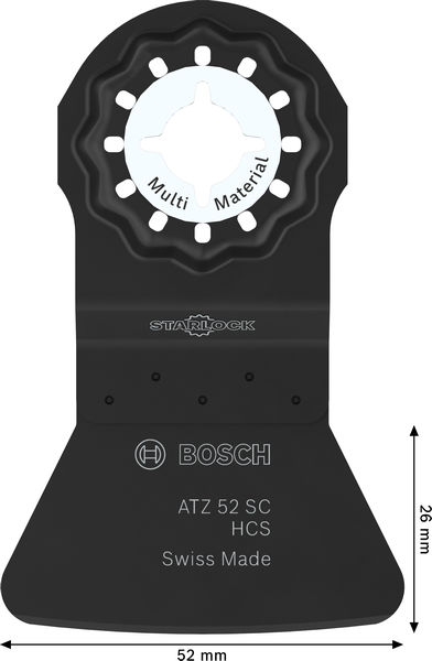 Bild der Produktabmessungen, Klemm-Aufsatz, Schraubendreher-Kopf, Multi-Material, Spannbereich, Schwarz