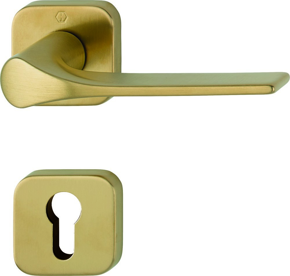 Türklinke, Türgriff, Messing, Brass, Schlossrosette