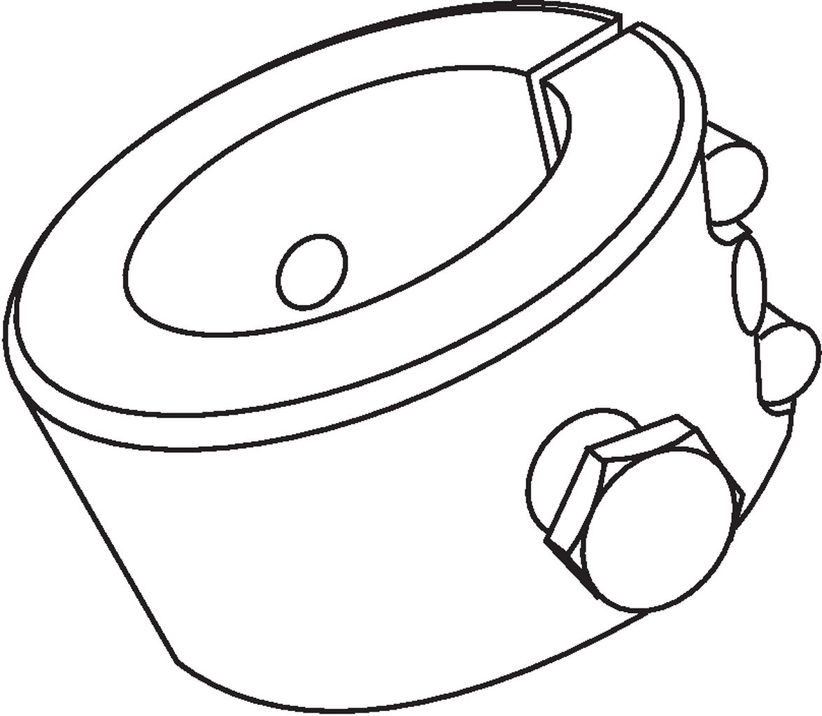 Strichzeichnung, Wanne