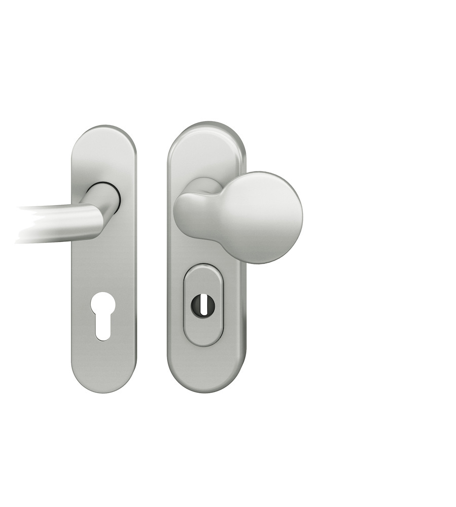 FSB Schutz-Wechselgarnitur mit Kurzschild 73 7374, SK2, Aluminium