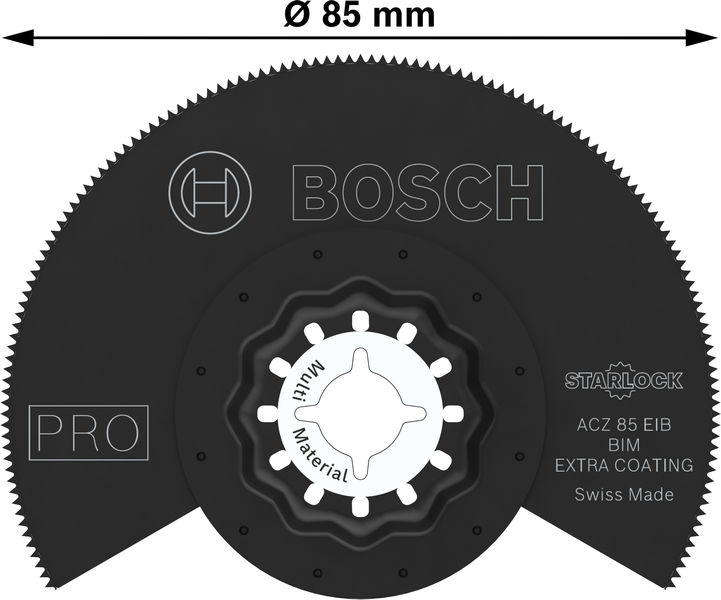 Bosch PRO ACZ 100 BB Blatt für Multifunktionswerkzeuge, 100&nbsp;mm, 1er-Pack
