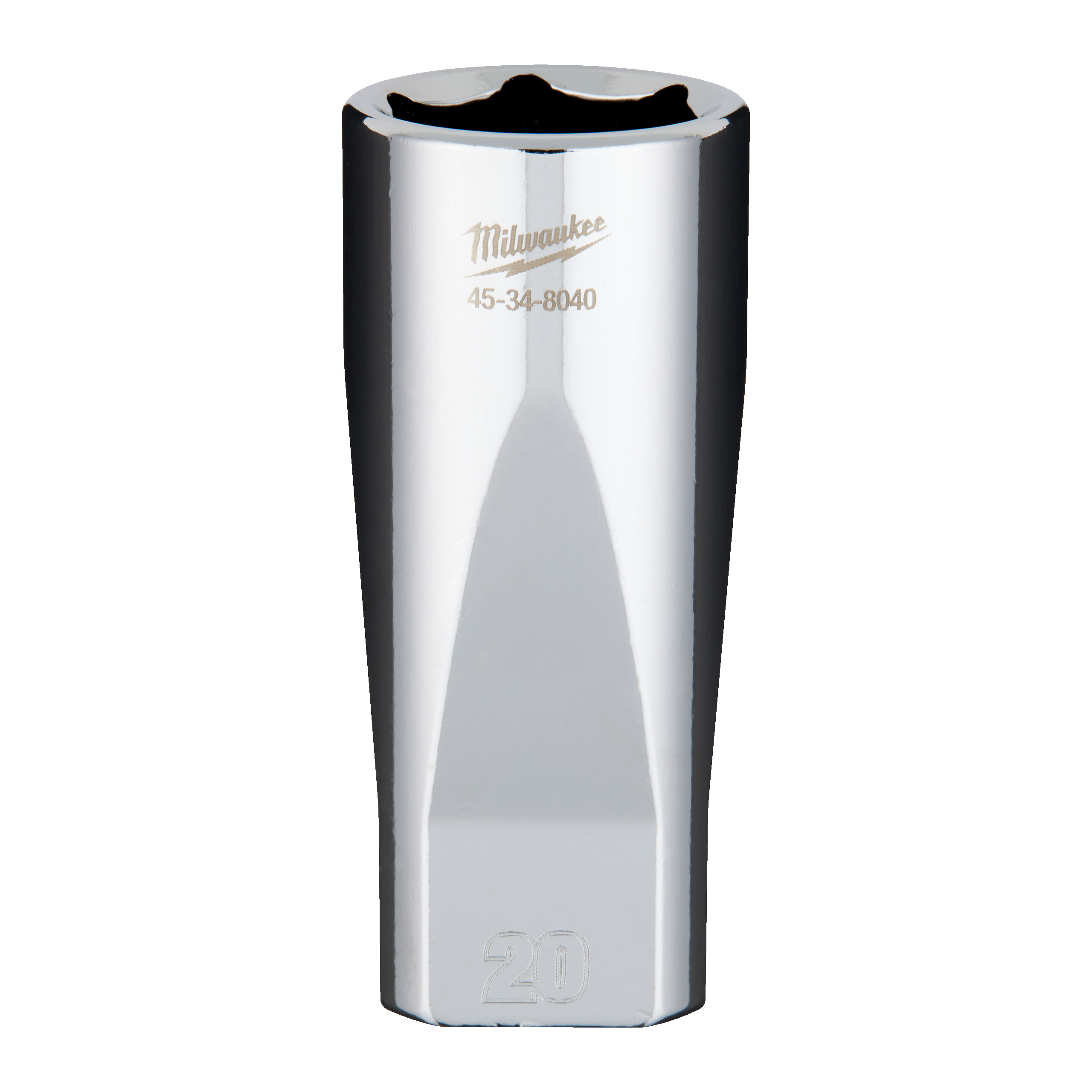 Milwaukee Steckschlüsseleinsatz 6-kant, 20 mm 3/8" lang