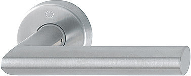 HOPPE Drücker-Halbgarnitur Amsterdam ohne Schlüsselrosette Amsterdam E1400Z/42H, VK8, mit Stütznocken, Edelstahl