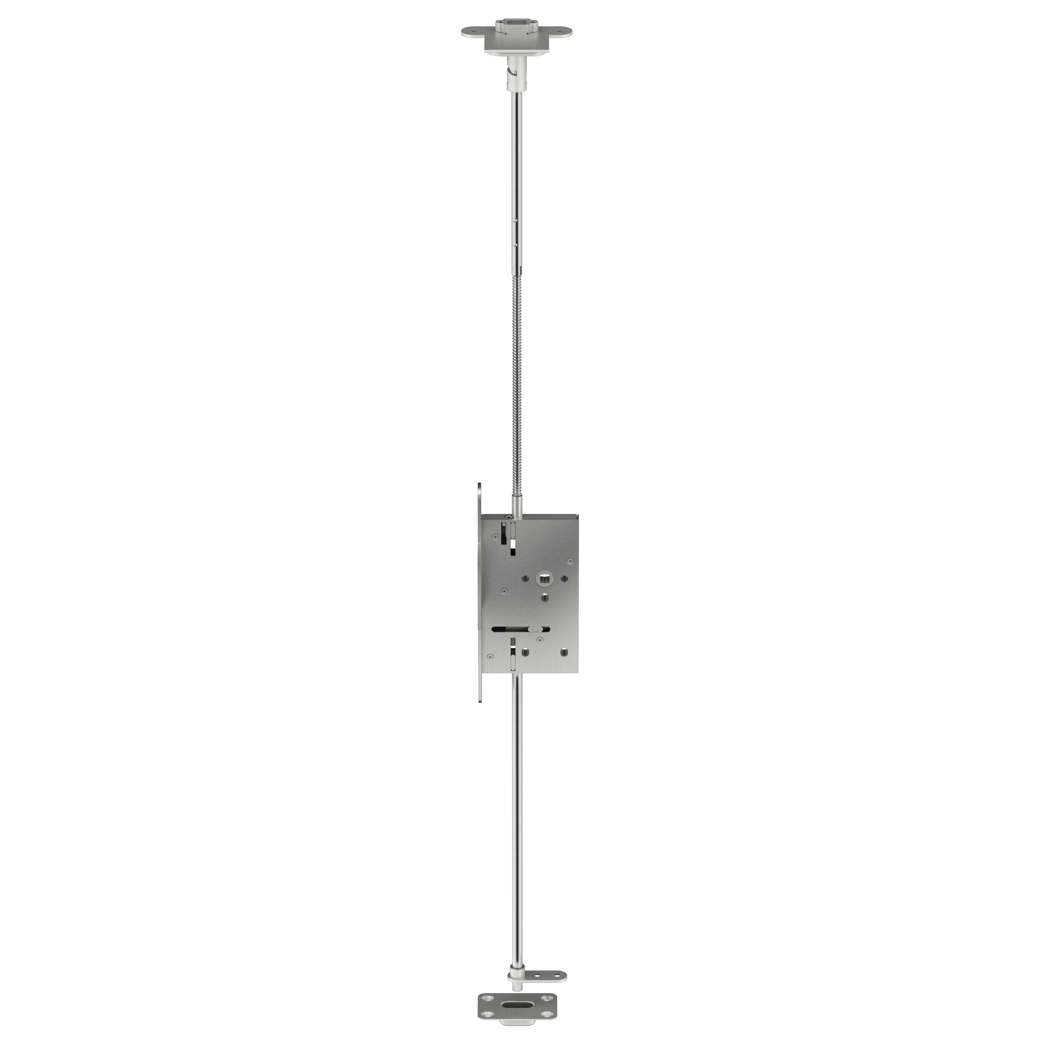 teleskopstange, montagehalter, metall, schienenhalter, mechanisch