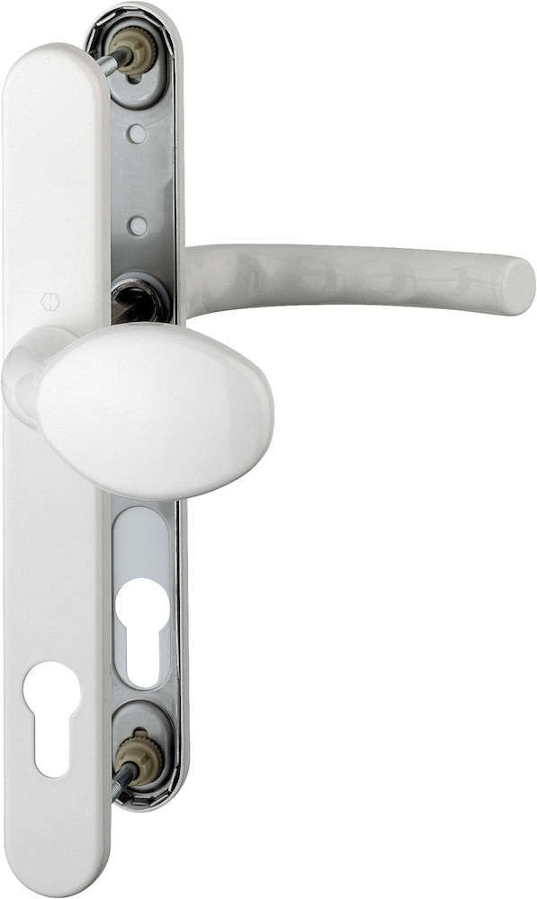 HOPPE Wechselgarnitur mit Schmalschild Tôkyô 76G/3346/1710RH, Aluminium