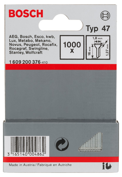 Bosch Tackernagel Typ 47