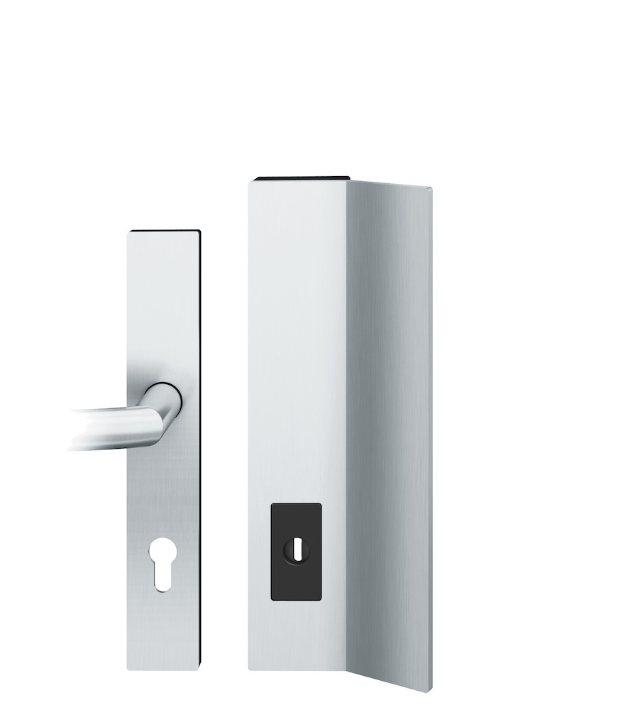 FSB Schutz-Wechselgarnitur mit Langschild 73 7360, Edelstahl