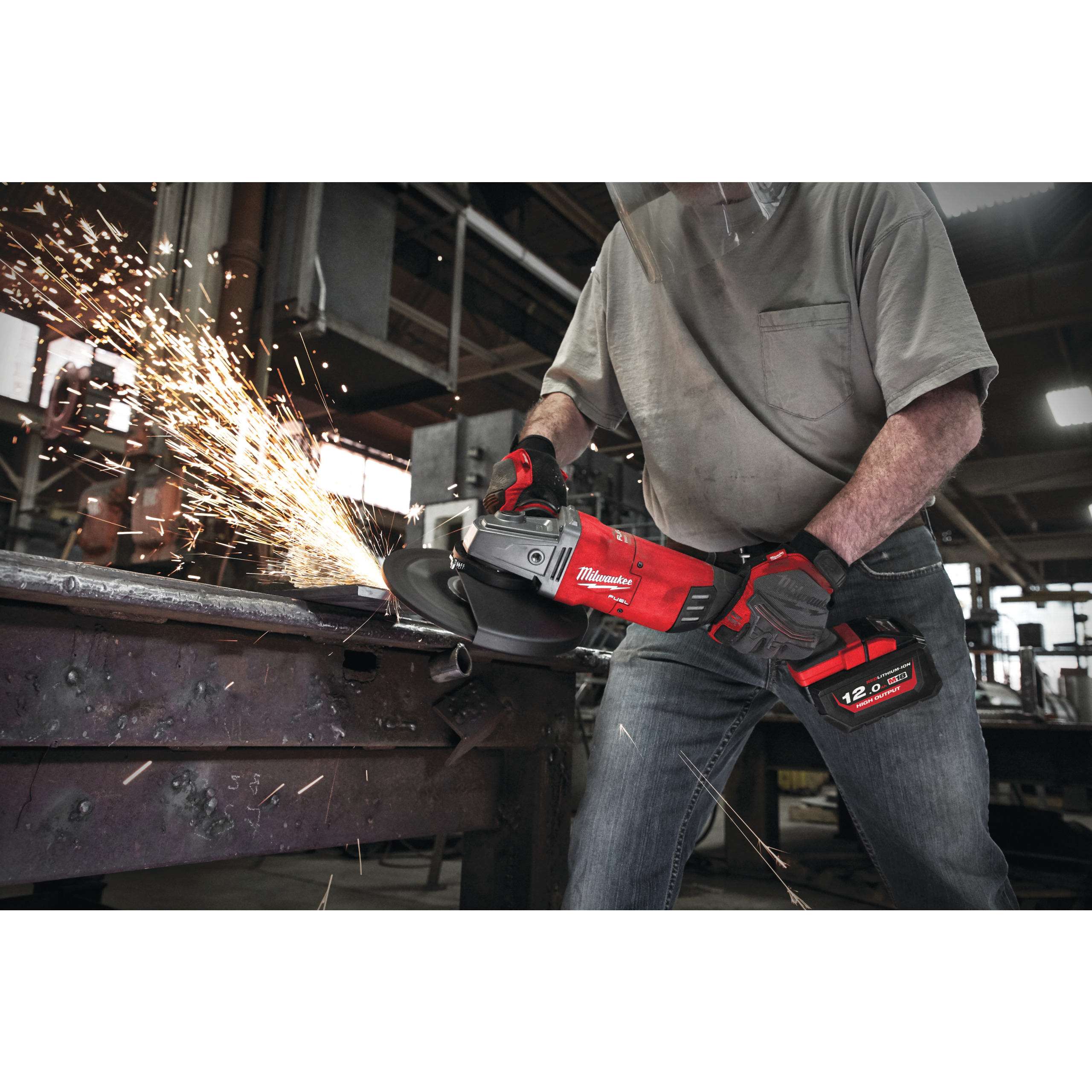 Milwaukee Akku-Winkelschleifer M18 FUEL M18FLAG230XPDB-121C