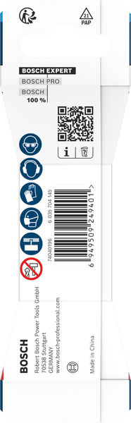 Produktbild Verpackung, bosch, experte, barcode, handschuhe, knieSchoner
