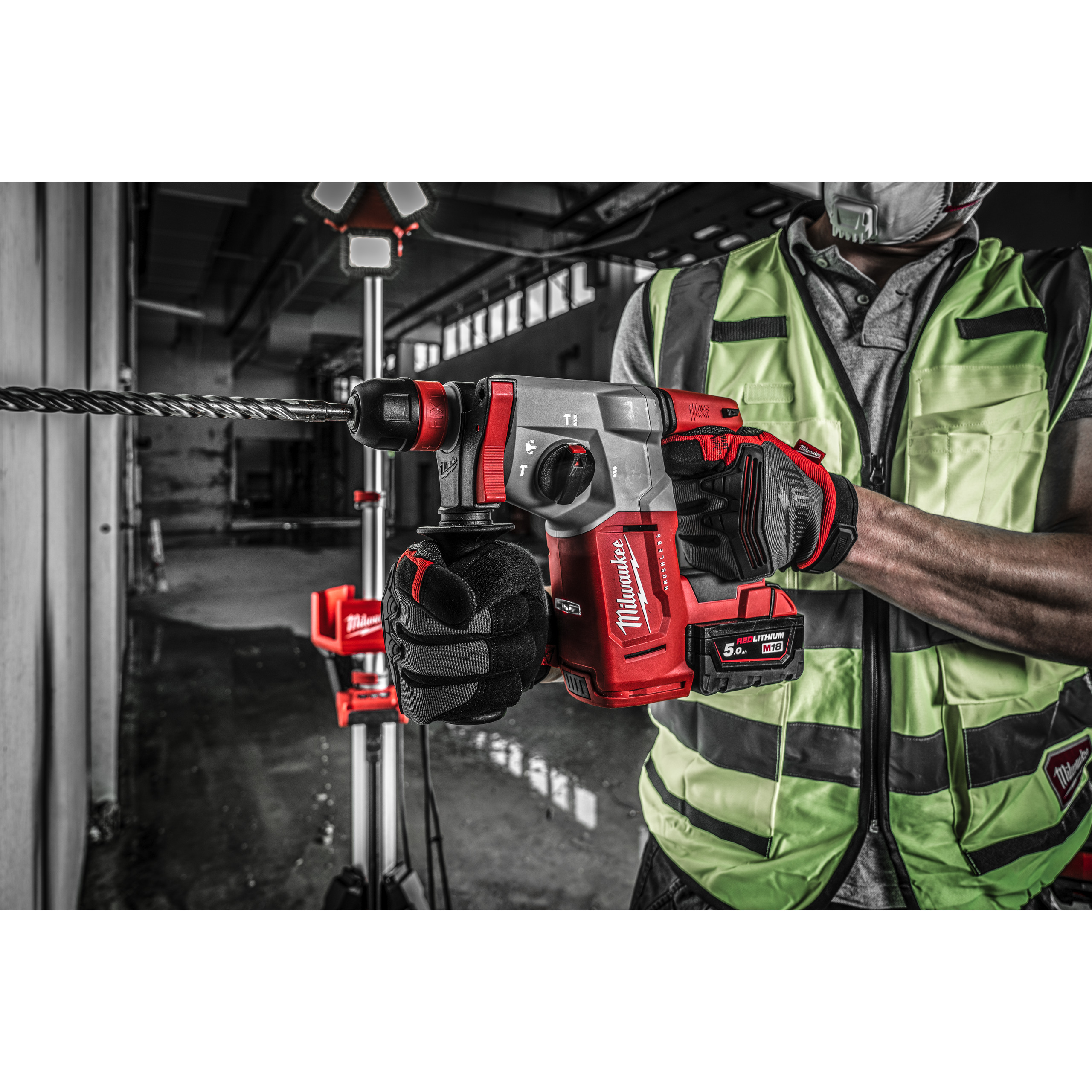 Milwaukee Akku-Kombihammer M18 M18BLHX-502X