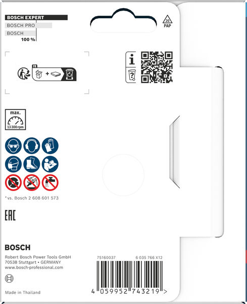 Produktbild Verpackung, Kernbohrer, SDS, Metallbohrer, Bohrer, Kunststoffverträglich