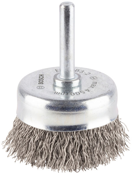 Bosch PRO Stainless Steel clean Topfbürste, gerader Schaft, 50 x 0,3 mm
