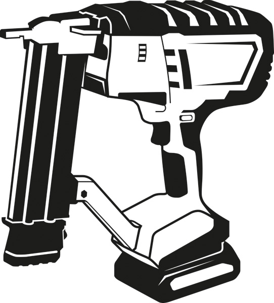 Maschinensymbole, Bohrmaschine, Schrauber, Akkuschrauber, Kabellos, Werkzeug