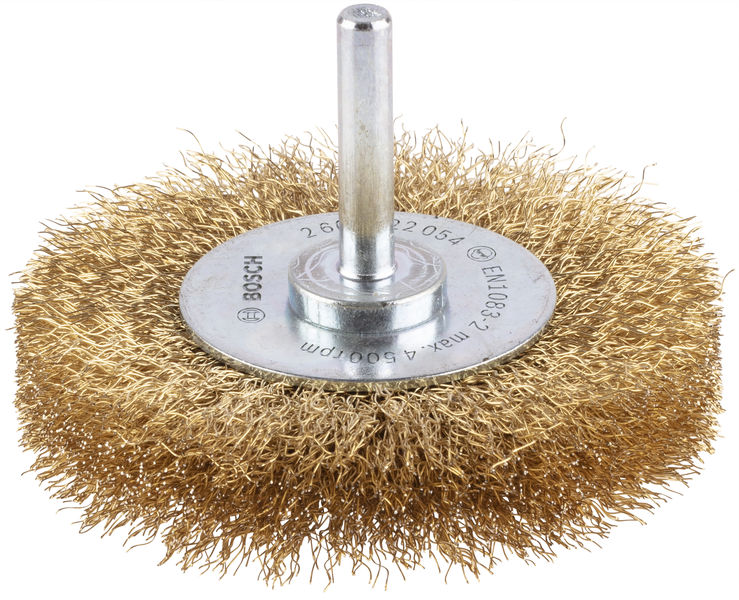 Bosch PRO Multi Material clean Scheibenbürste, gerader Schaft, 75 x 0,2 mm
