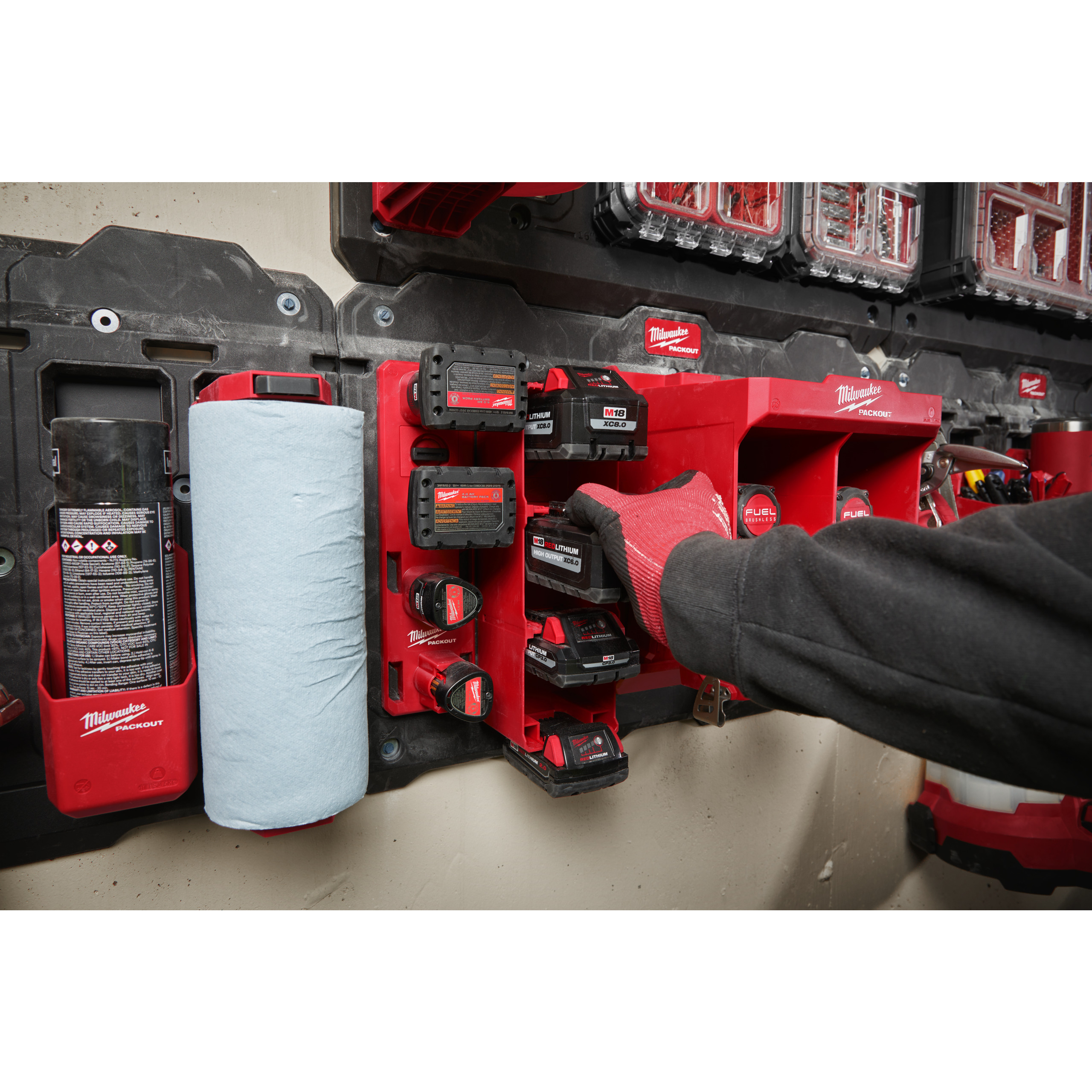 Milwaukee M18 Akkuhalter 0 PACKOUT