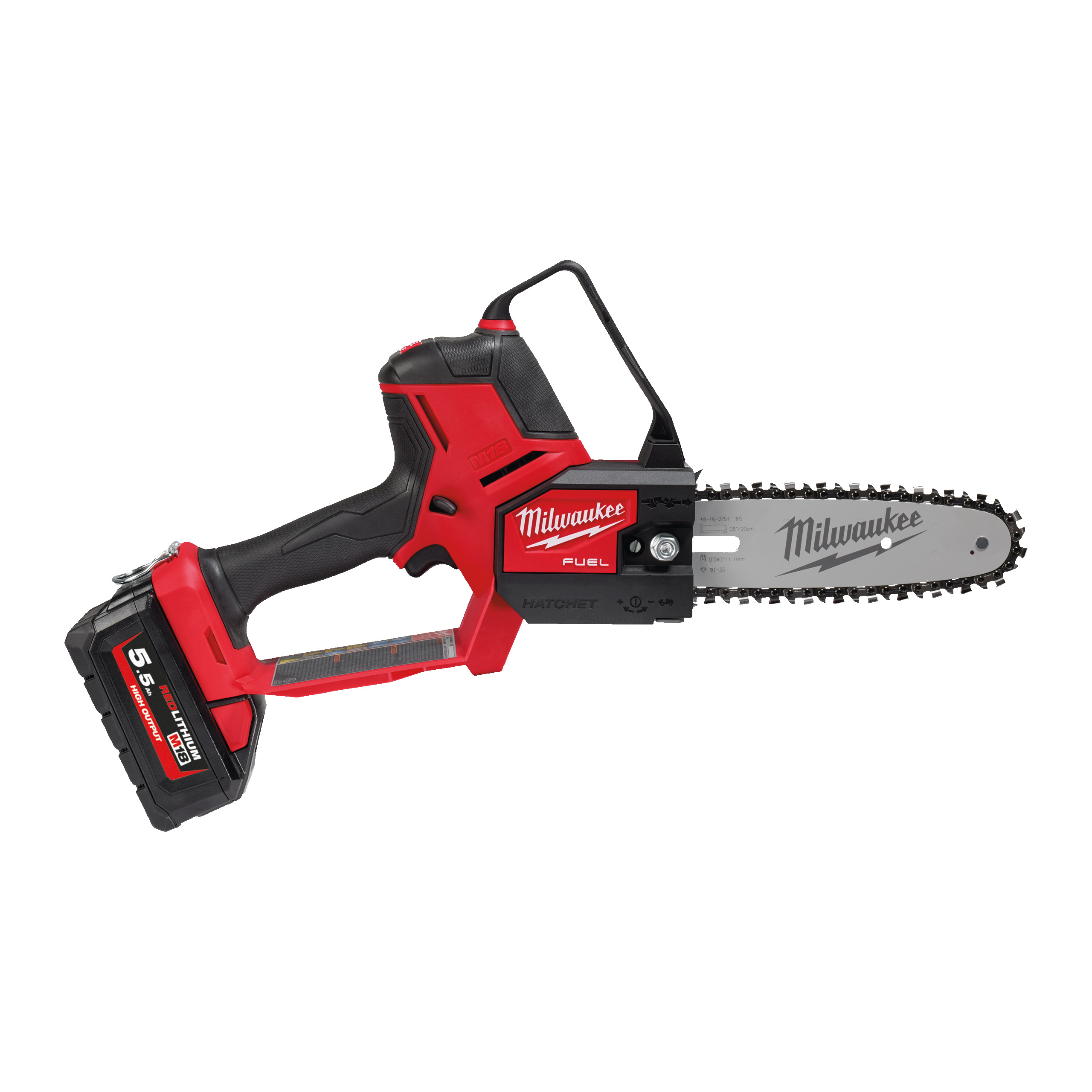 Milwaukee M18 FUEL Akku-Astsäge M18FHS20-552