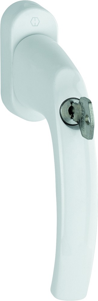 HOPPE Fenstergriff Atlanta absperrbar 0530S/U26 TBT4, ohne Schrauben, Aluminium