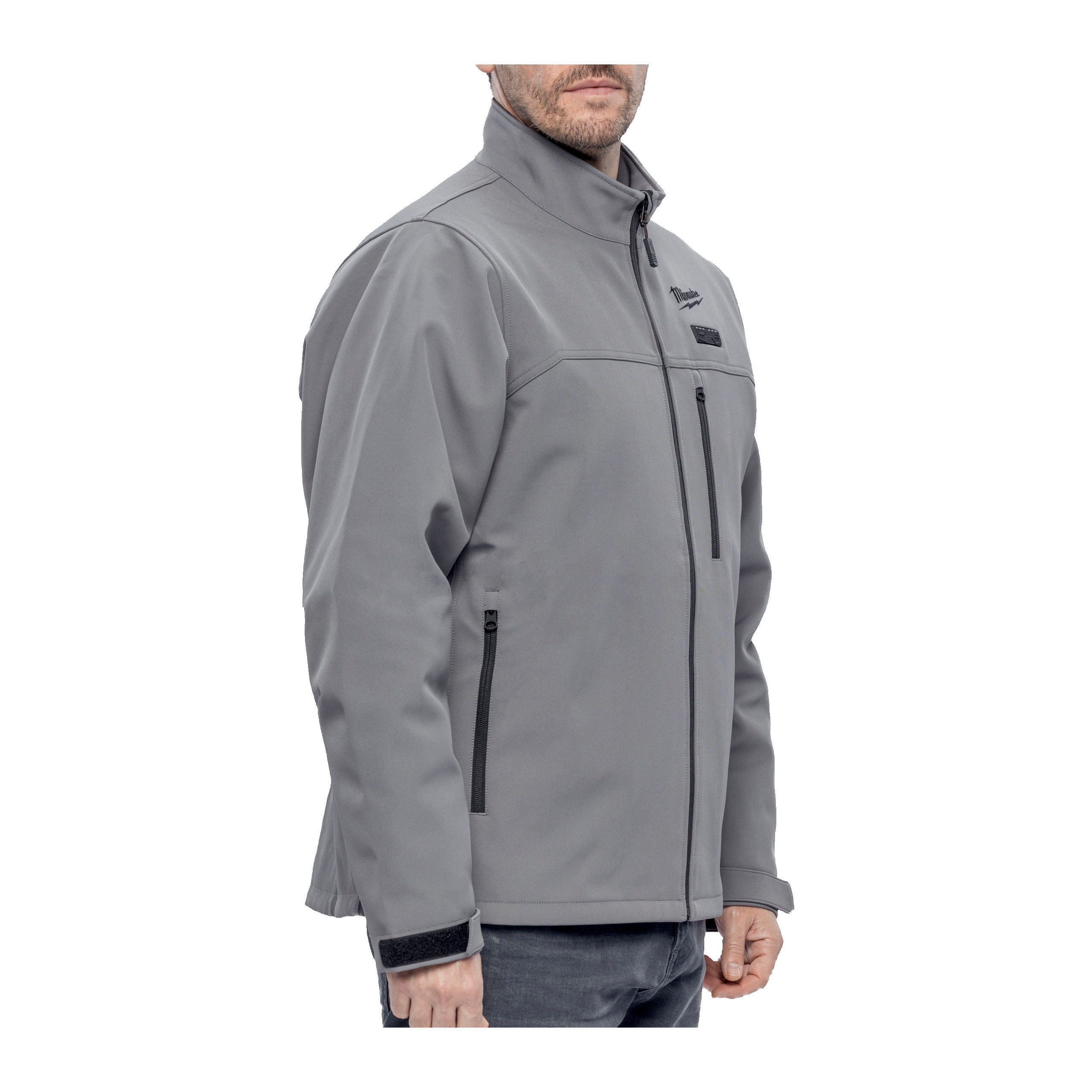 Milwaukee Akku-Heiz-Jacke 12 V Herren grau, ohne Akku u. Ladegerät M12 HJGR6-0 (XXXL)
