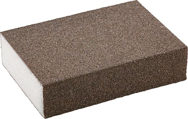 Schleifschwamm, Korund, 4-seitig beschichtet