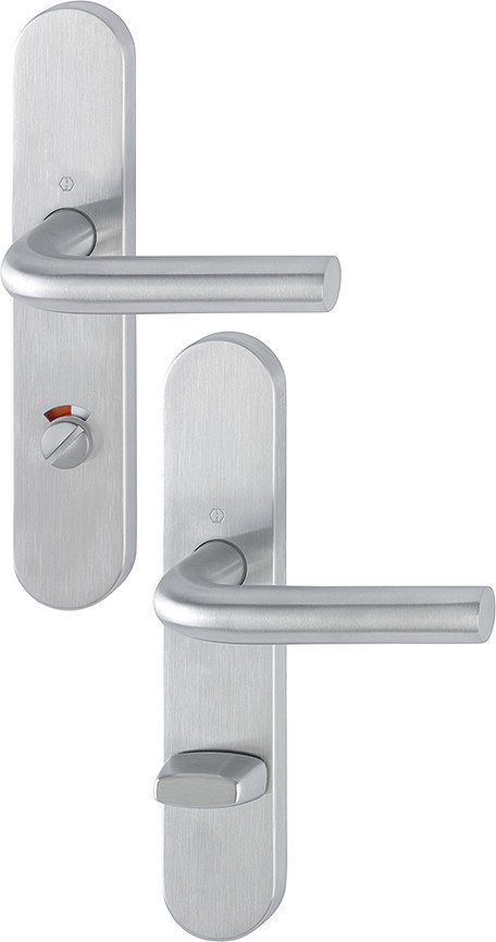 HOPPE Drückergarnitur Bonn E150/353H, LS,WC/SS78/8 (8),F69,TS 40-45