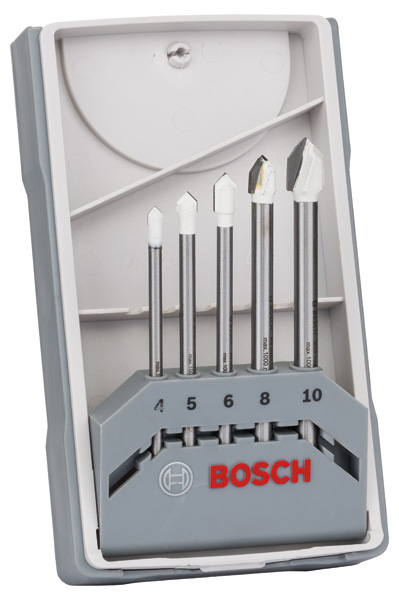 Bosch 5-tlg. CYL-9 Ceramic Fliesenbohrer-Set, 410 mm