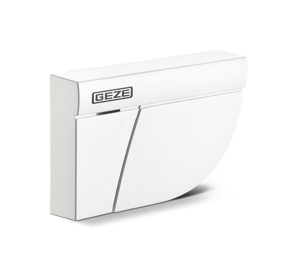 Toilettenpapierhalter, Wandmontage, Weiß, gerundete Kante, GEZE