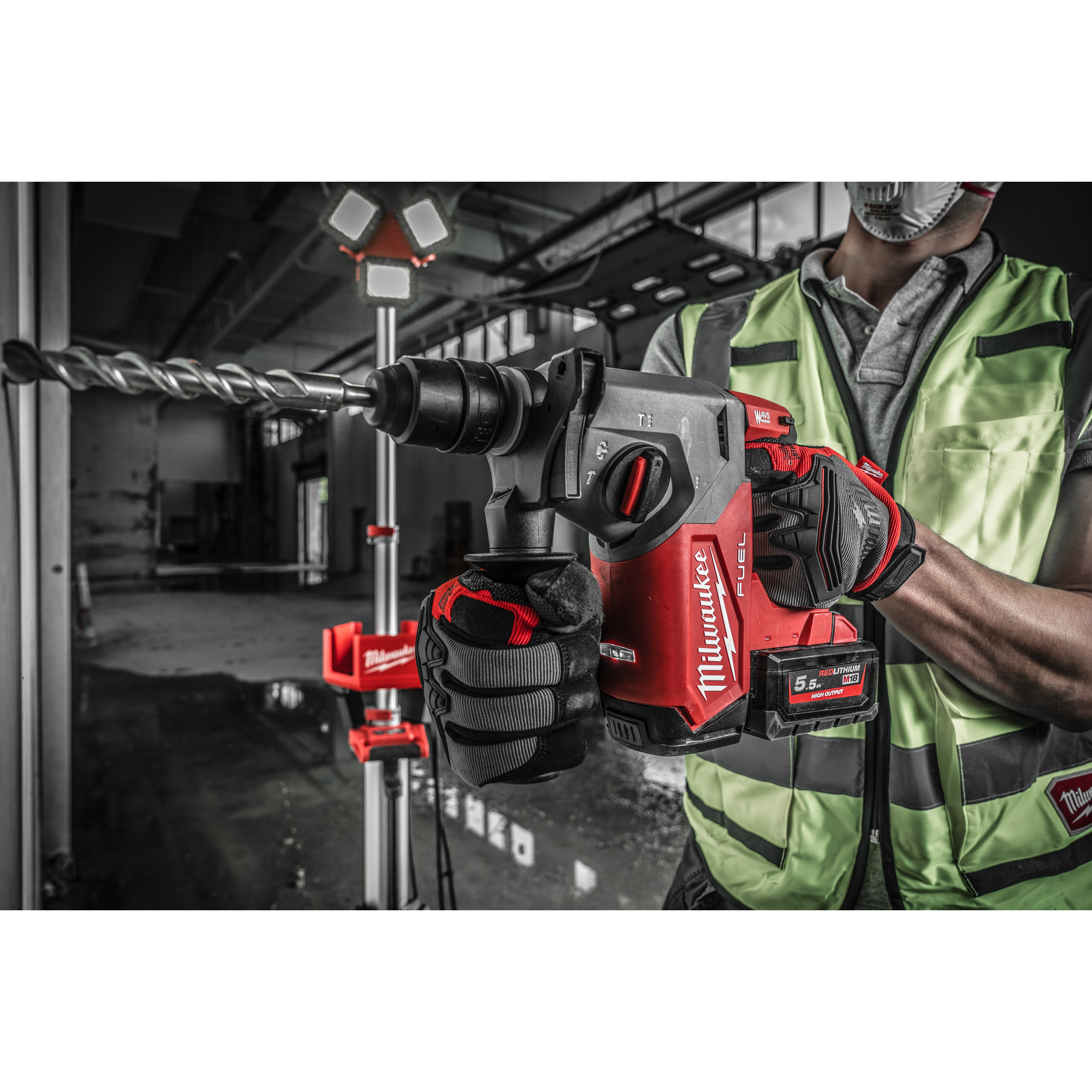 Milwaukee Akku-Kombihammer M18 FUEL  M18FHX-0