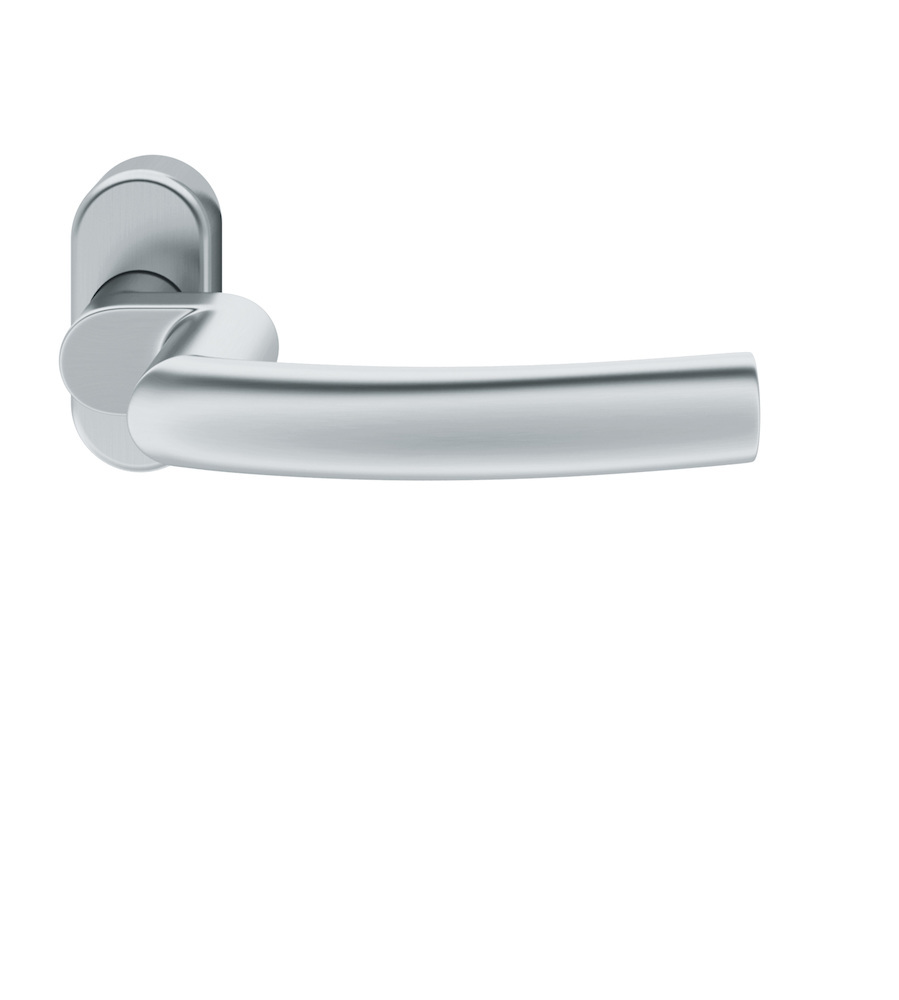 FSB Drücker-Halbgarnitur ohne Schlüsselrosette 06 1107, oval, VK 8 mm, Edelstahl