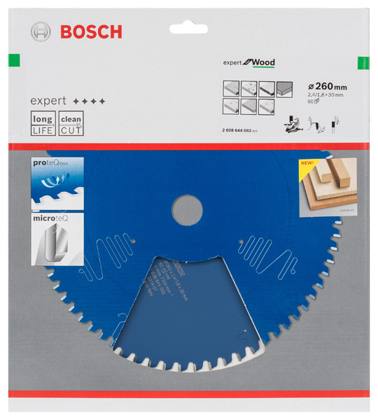 Bosch Kreissägeblatt Expert for Wood, 305 x 30 x 2,4 mm, 72