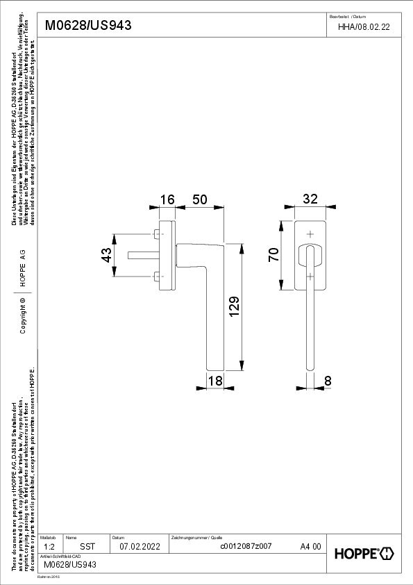 LED, Schalter, Türknopf, Beschlag, Klemmhebel