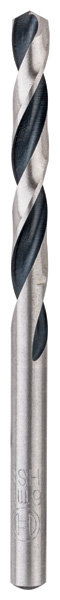 Bosch Metallspiralbohrer HSS PointTeQ, DIN 338, 6,0 mm, 10er-Pack