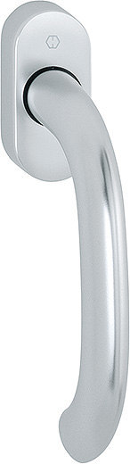 HOPPE Fenstergriff Marseille 0138/US956, VarioFit, mit Schrauben, Aluminium