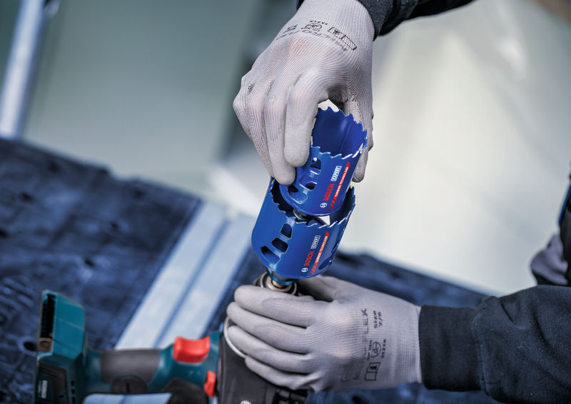 Detailbild, Schleifscheibe, Werkzeug, Grau/Blau, Kreissägeklinge, Schutzausrüstung
