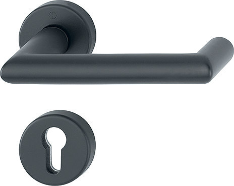 HOPPE Drückergarnitur Rotterdam FS-1401/42H/42HS,PZ,9,F9714M,TS 40-65