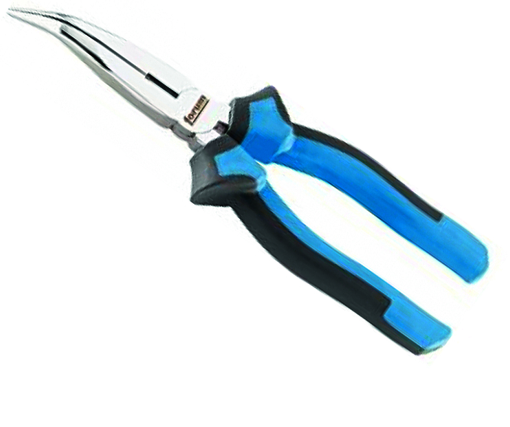 FORUM Storchenschnabelzange gebogen - DIN ISO 5745