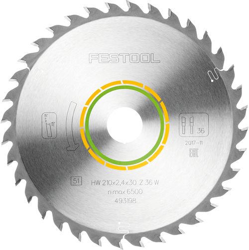 Kreissägeblatt WOOD UNIVERSAL HW 210x2,4x30 W36