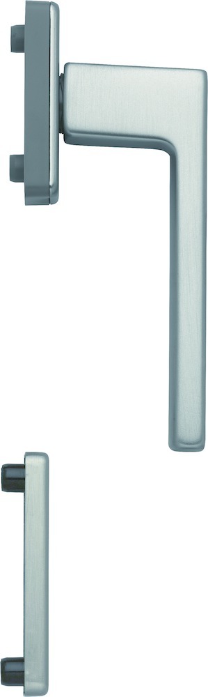 HOPPE Fenstertür-Halbgarnitur Austin 0769/U34/51PNS, N 10, Profilzylinder gelocht