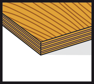 Symbolmaterial, holz, schichtholz, platte, laminat, muster