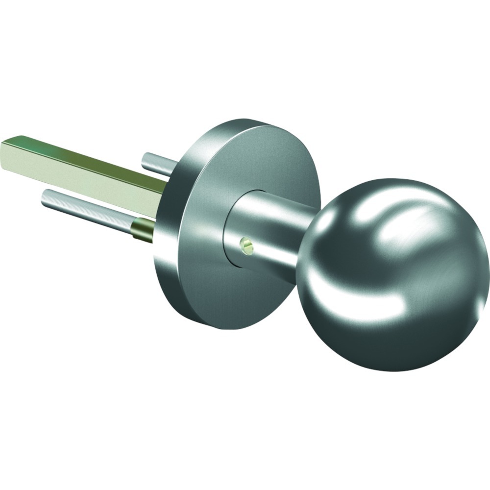 OGRO Knopf auf Rosette PR 3548 N, Aluminium