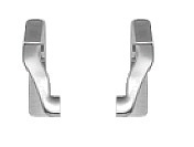 BKS Stangengriff für Standflügel B 7100, Edelstahl