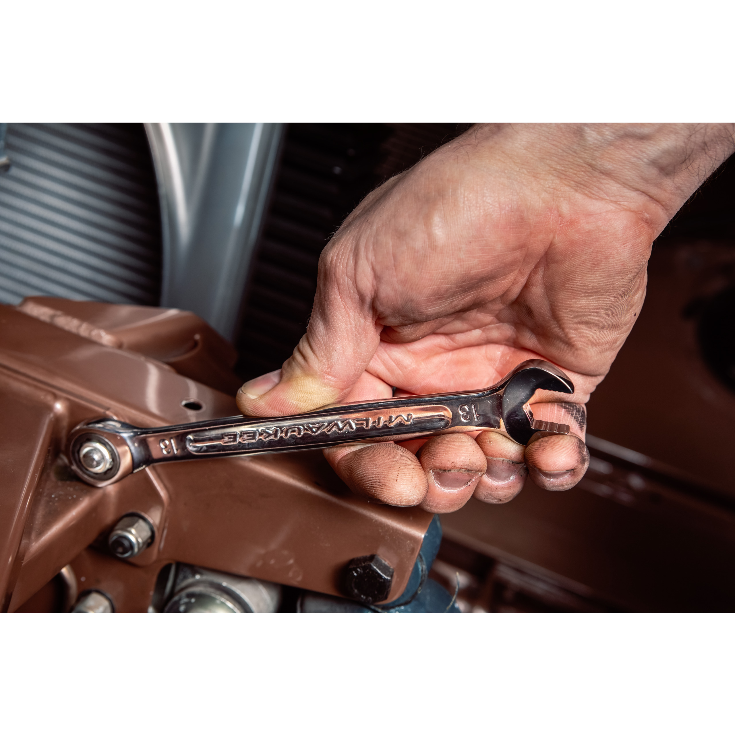 Milwaukee Ratschen-Ringmaulschlüssel 13 mm MAX BITE