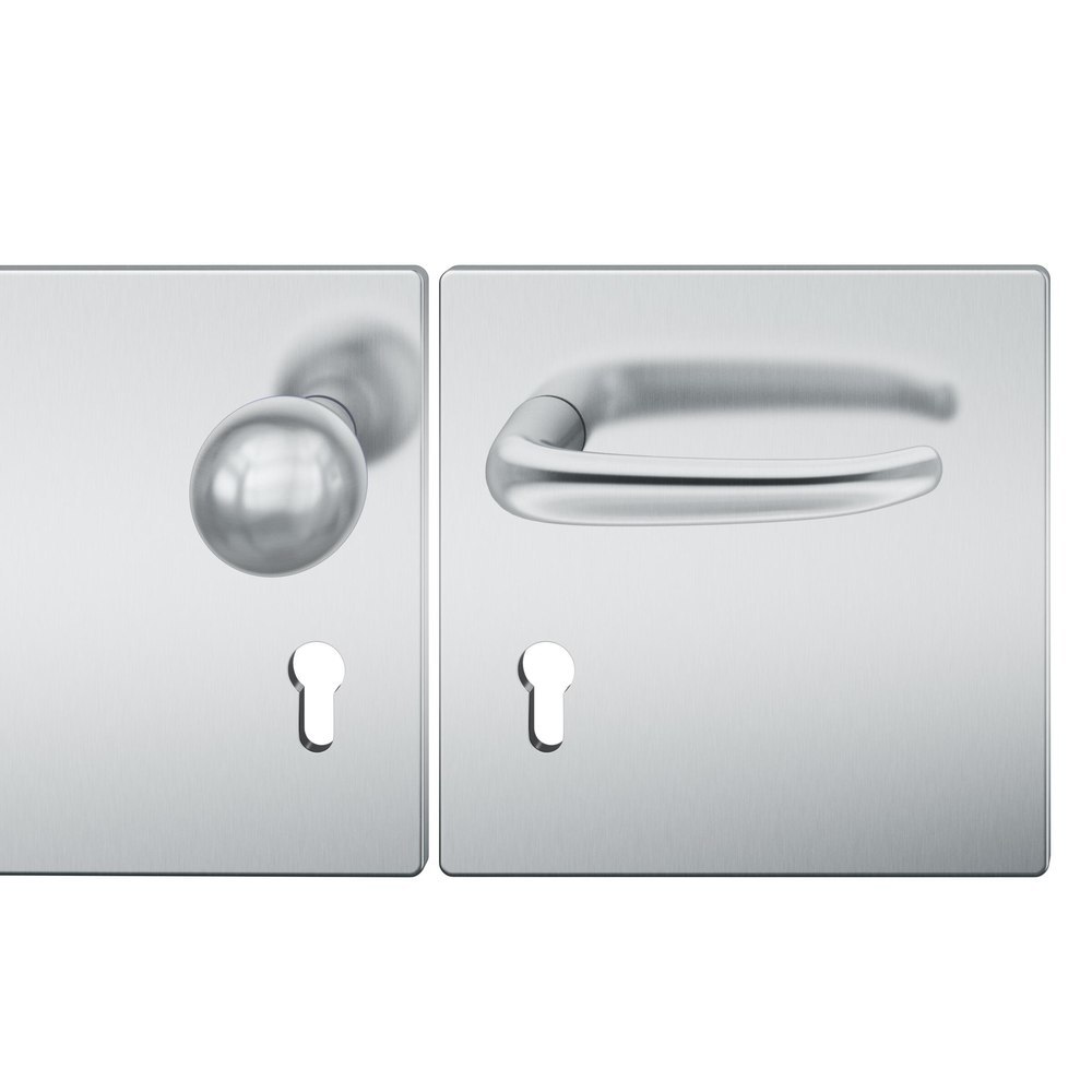 FSB FH Wechselgarnitur mit Breitschild 76 1023, AGL3, Edelstahl