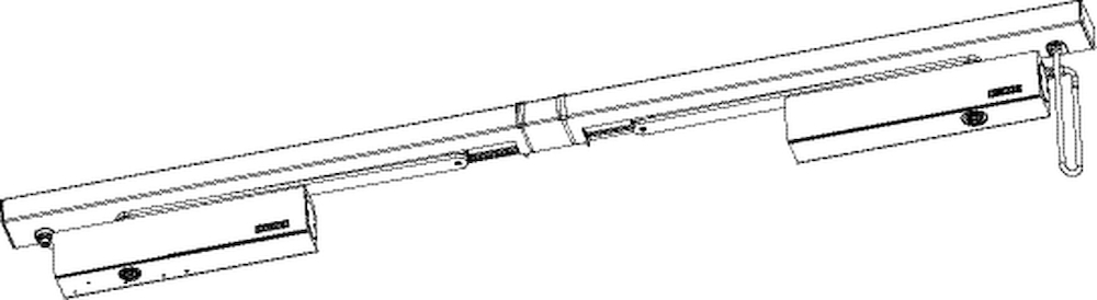 rail, gleis, schieber, motor, führung