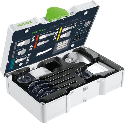Oszillierer-Sägeblatt-Set SYS3 S 76-OSC-SORT/7
