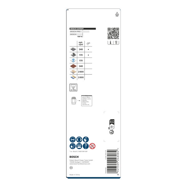 Produktbild Verpackung, Kernbohrung, Bohrkasten, Werkzeugset, Schrauberzubehör, Bosch Pro