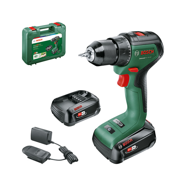 Bosch Akku-Bohrhammer UniversalHammer 18V, 1 Akku PBA 18V 4.0 Ah, Tragekoffer