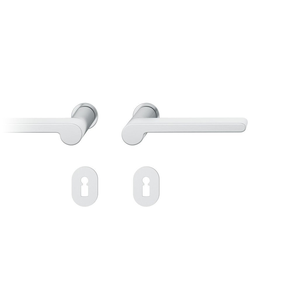 FSB Steckgriff-Drückergarnitur mit Rosetten 15 1021, rund, VK 8 mm, Edelstahl