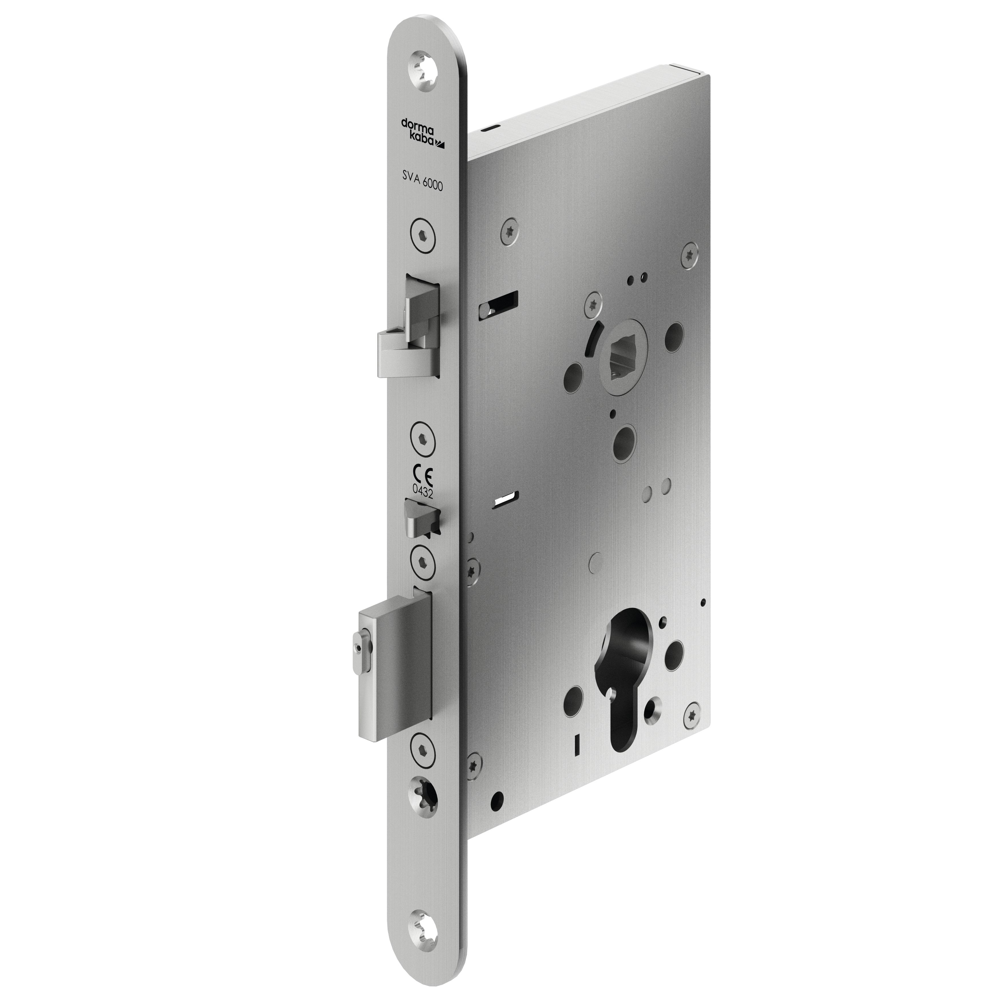 tubular lock, Metall Türschloss, Mortise-Schloss, Silber Finish, Griff/Bolzen Mechanismus