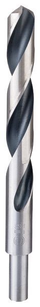 Bosch Metallspiralbohrer HSS PointTeQ, DIN 338, mit reduziertem Schaft, 17,0 mm